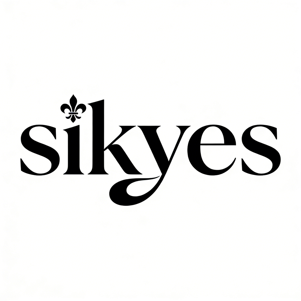 sikyes Men's Short Sleeve T-Shirt, Classic Crew Neck Cotton Tee, Minimal Logo Print Casual Summer T Shirt for Daily Wear