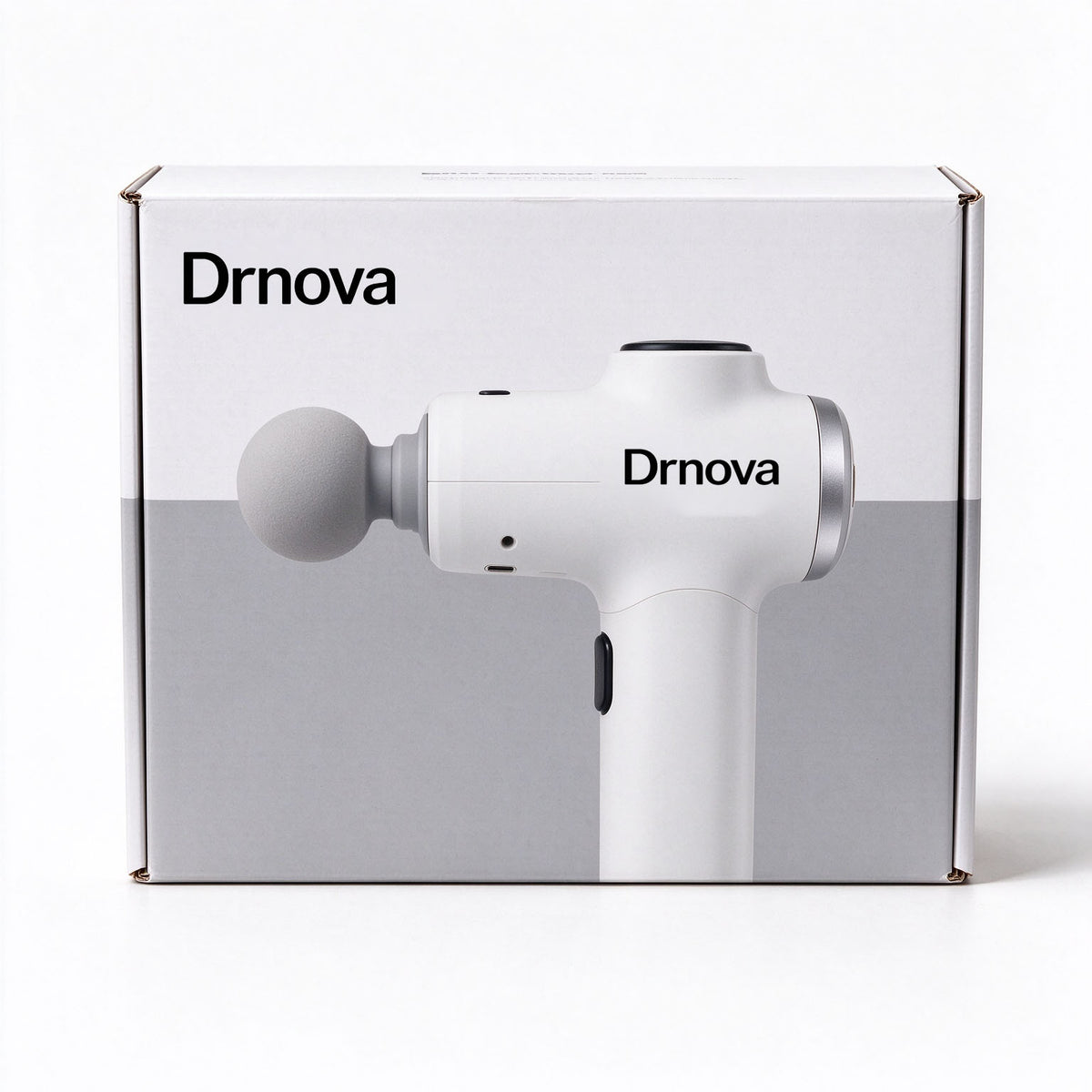 Drnova Portable Mini Massage Gun Deep Tissue Percussion Massager for Muscle Relief Rechargeable Handheld Massage Device for Gym Workout Office Home Relaxation