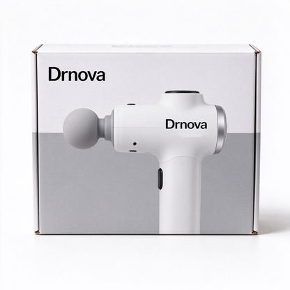 Drnova Portable Mini Massage Gun Deep Tissue Percussion Massager for Muscle Relief Rechargeable Handheld Massage Device for Gym Workout Office Home Relaxation