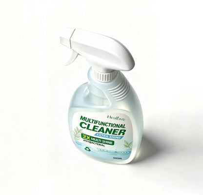 Healove Multifunctional Cleaner Spray, 500ml All Purpose Cleaner, Antibacterial All-Purpose Cleaning Spray for Kitchen, Bathroom, Countertop, Floor, Multi-Surface Extra Shine Household Cleaner