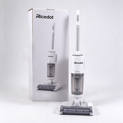 Ricedot Cordless Stick Vacuum Cleaner, Powerful Strong Suction, Anti-Tangle Roller Brush, Handheld Floor Vacuum for Hardwood, Tile and Carpet at Home