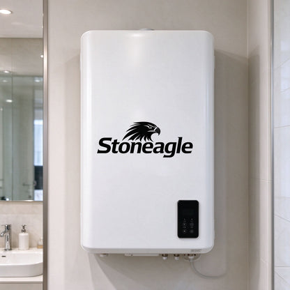 Stoneagle Tankless Instant Water Heater, Digital Display On Demand Hot Water Heater, Wall Mounted Energy Saving Hot Water Heater for Bathroom Shower Home Use