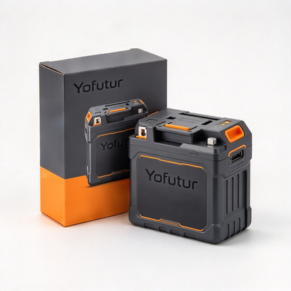 Yofutur Portable Power Station Battery, High Capacity Rechargeable Backup Battery Pack for Camping RV Outdoor Emergency Power Supply