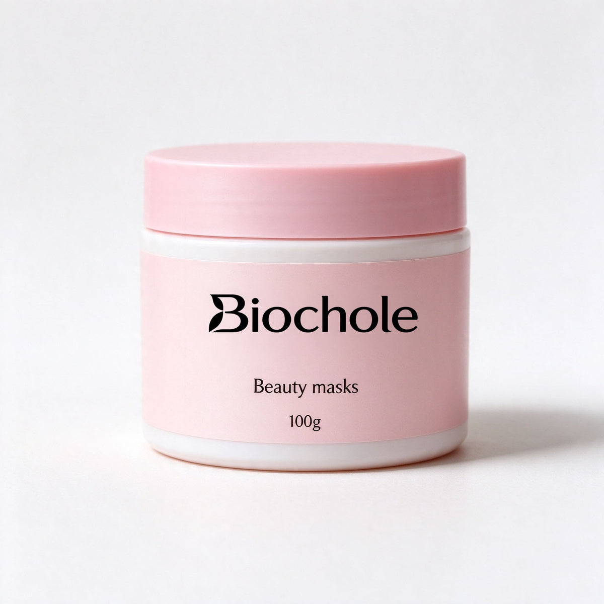 Biochole Beauty Mask 100g, Hydrating Nourishing Brightening Spreadable Wash Off Facial Mask, Evens Dull Skin Tone, Creamy Texture Face Mask Suitable for All Skin Types