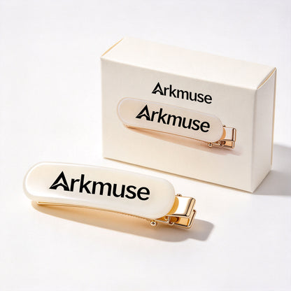 Arkmuse Classic Hair Barrettes Elegant Rectangle Hair Clips for Women Girls Non Slip Metal Spring Hair Pins Fashion Hair Accessories for Daily Wear Party Dating