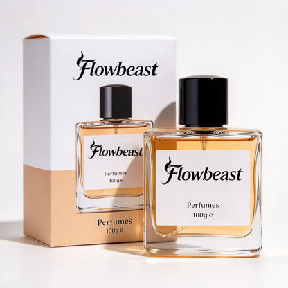 Flowbeast Men's Eau de Parfum, Woody Warm Long Lasting Fragrance, Elegant Scent for Daily Work Dating and Gift