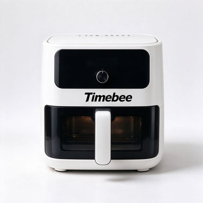 Timebee Air Fryer, Large Capacity Air Fryer with Viewable Window, Knob Control Timer & Temperature Oil Less Healthy Cooker for Home