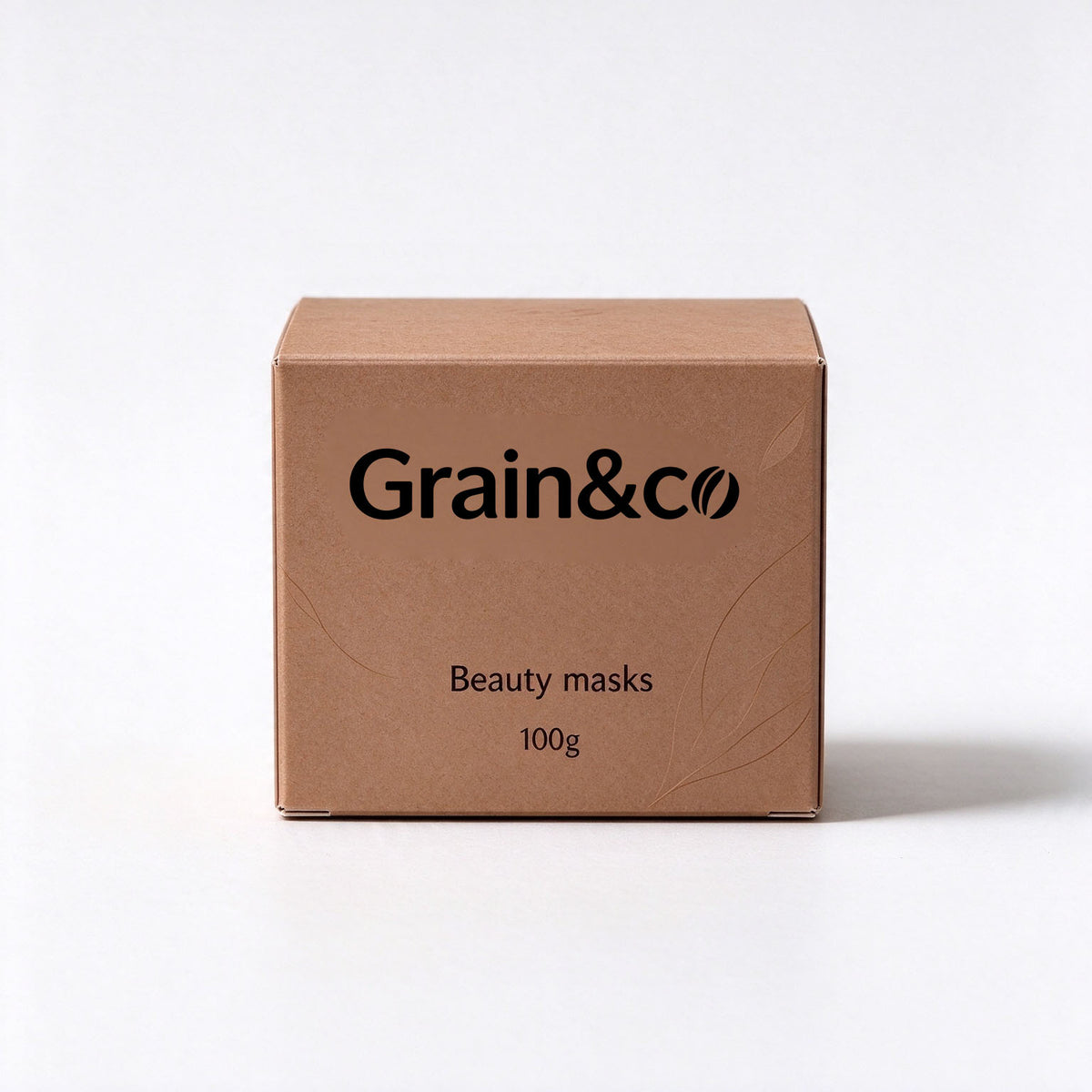 Grain&co Beauty Mask 100g, Oil Control Purifying Calming Spreadable Wash Off Facial Mask, Clay Cream Texture, Absorbs Excess Oil, Deep Pore Cleansing Mask for Rough Skin
