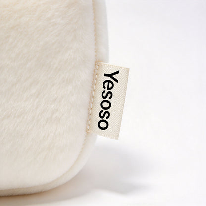 Yesoso Cream Cube Plush Pillow Soft Square Stuffed Cushion Fluffy Decorative Throw Pillow for Sofa Bedroom Home Decor Birthday Gift for Girls Boys