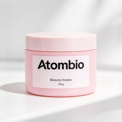 Atombio Hydrating Nourishing Cream Beauty Mask, Gentle Soothing Spreadable Facial Mask for Dull Dry Skin, 120g Deep Moisturizing Leave-on & Washable Face Mask for Daily Skincare