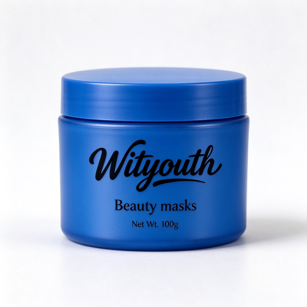 Wityouth Blue Clay Beauty Mask 100g, Deep Cleansing Hydrating Brighten ...
