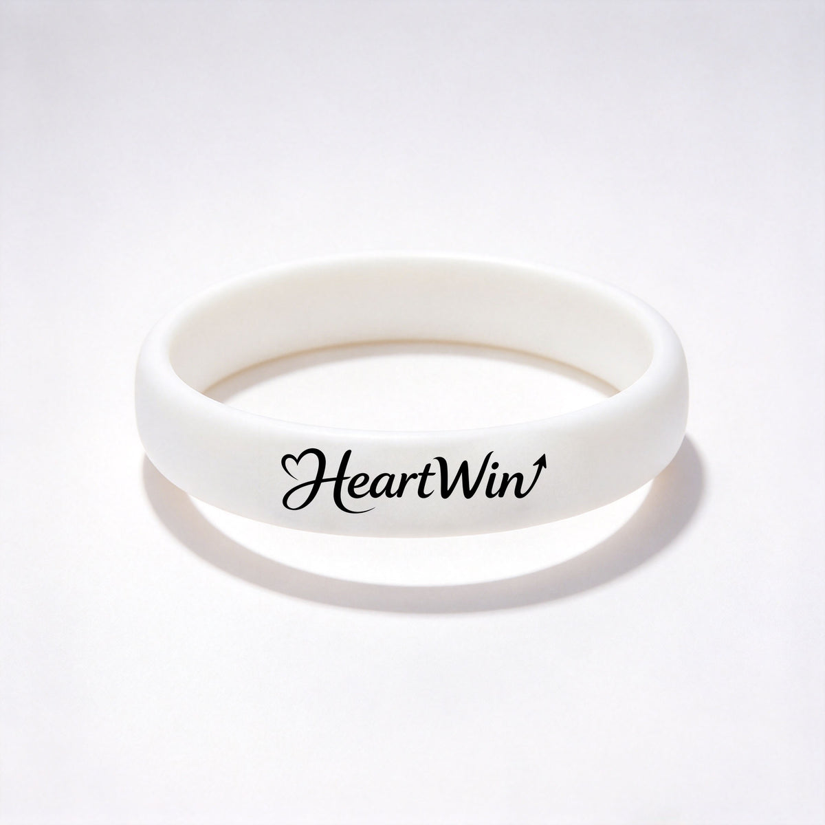 HeartWin Smooth Solid Bangle Bracelet, Classic Minimalist Round Wrist Band, Elegant Daily Wear Jewelry Gift for Women Girls