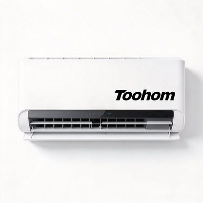 Toohom Wall Mounted Air Conditioner, Split Type AC Unit with Cooling Function, Quiet Operation for Bedroom Home Office Use