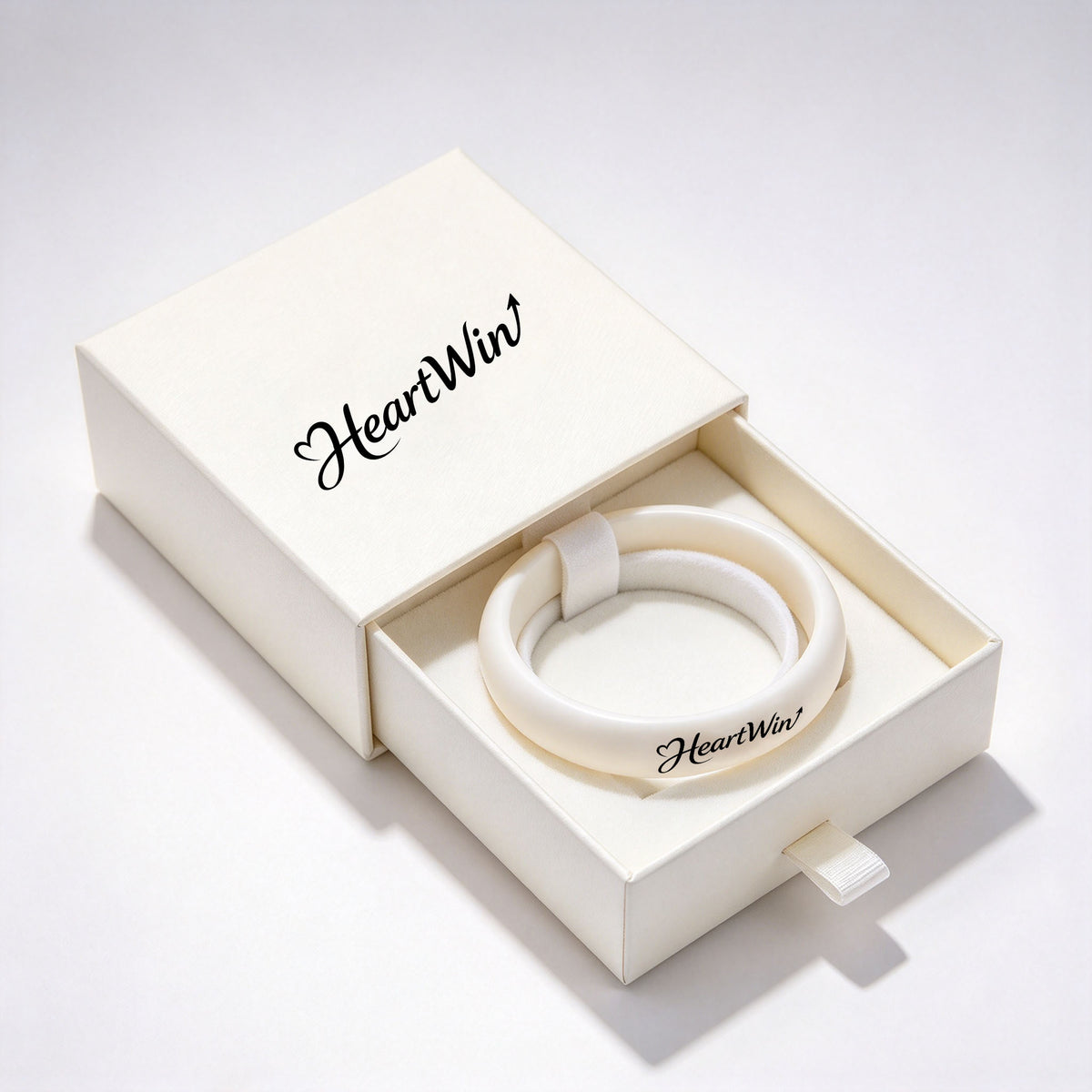 HeartWin Smooth Solid Bangle Bracelet, Classic Minimalist Round Wrist Band, Elegant Daily Wear Jewelry Gift for Women Girls