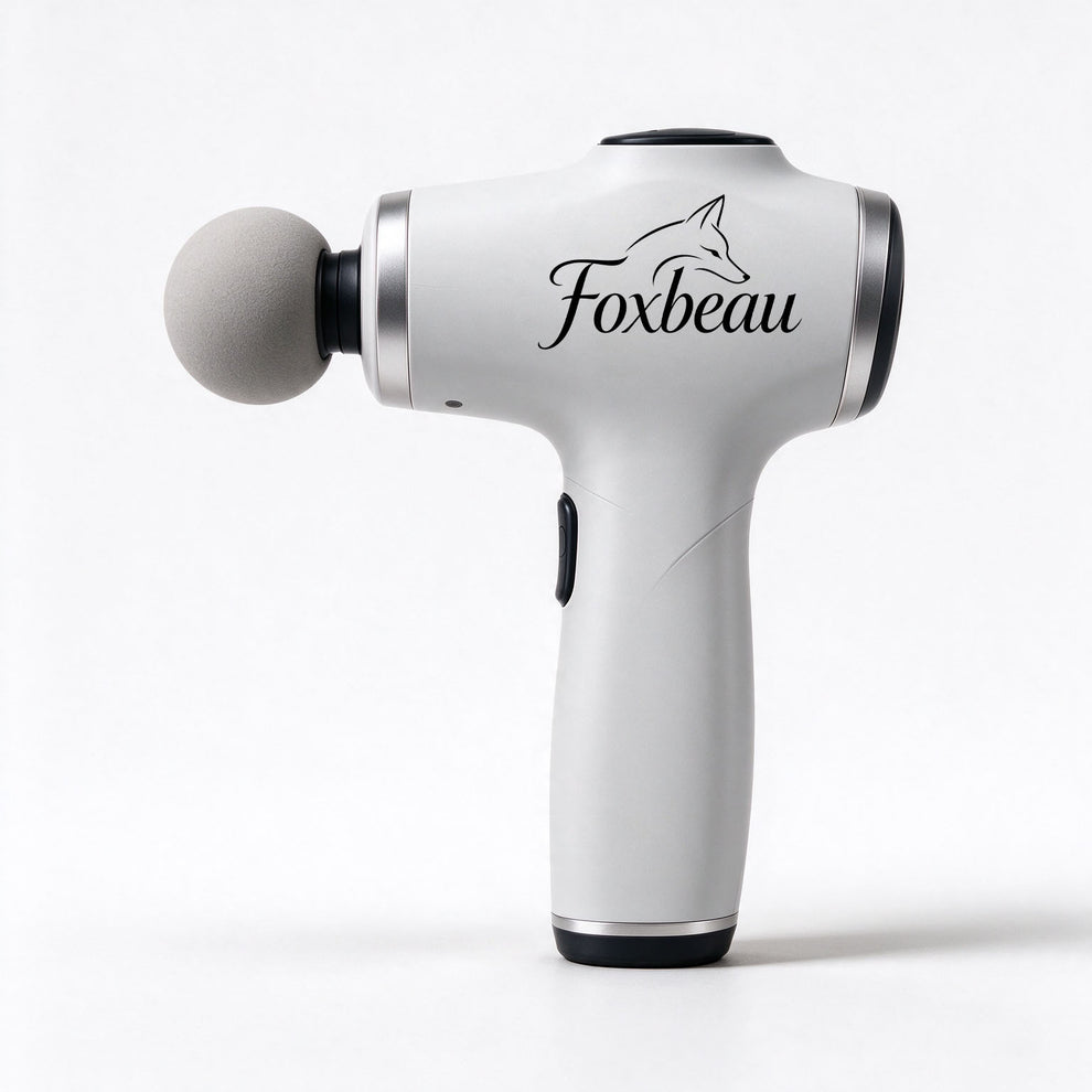 Foxbeau Portable Mini Massage Gun Deep Tissue Percussion Massager for ...