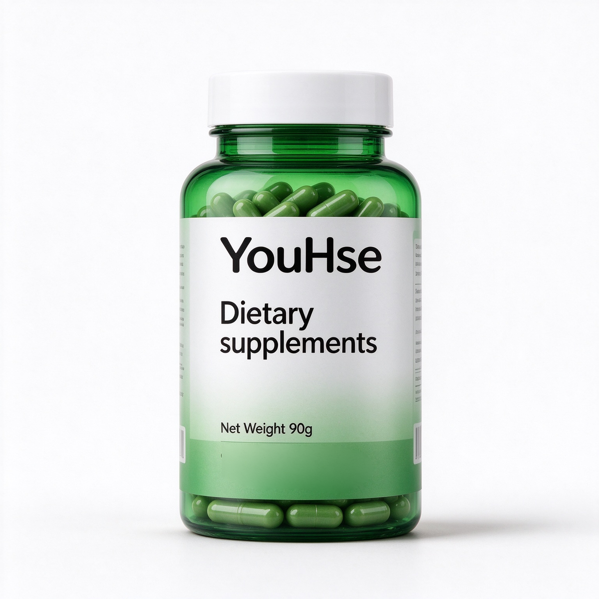 YouHse Dietary Supplement Capsules 90g, Natural Plant-Based Complex Dietary Supplements, Herbal Extract Formula, Support Metabolism and Daily Wellness Maintenance