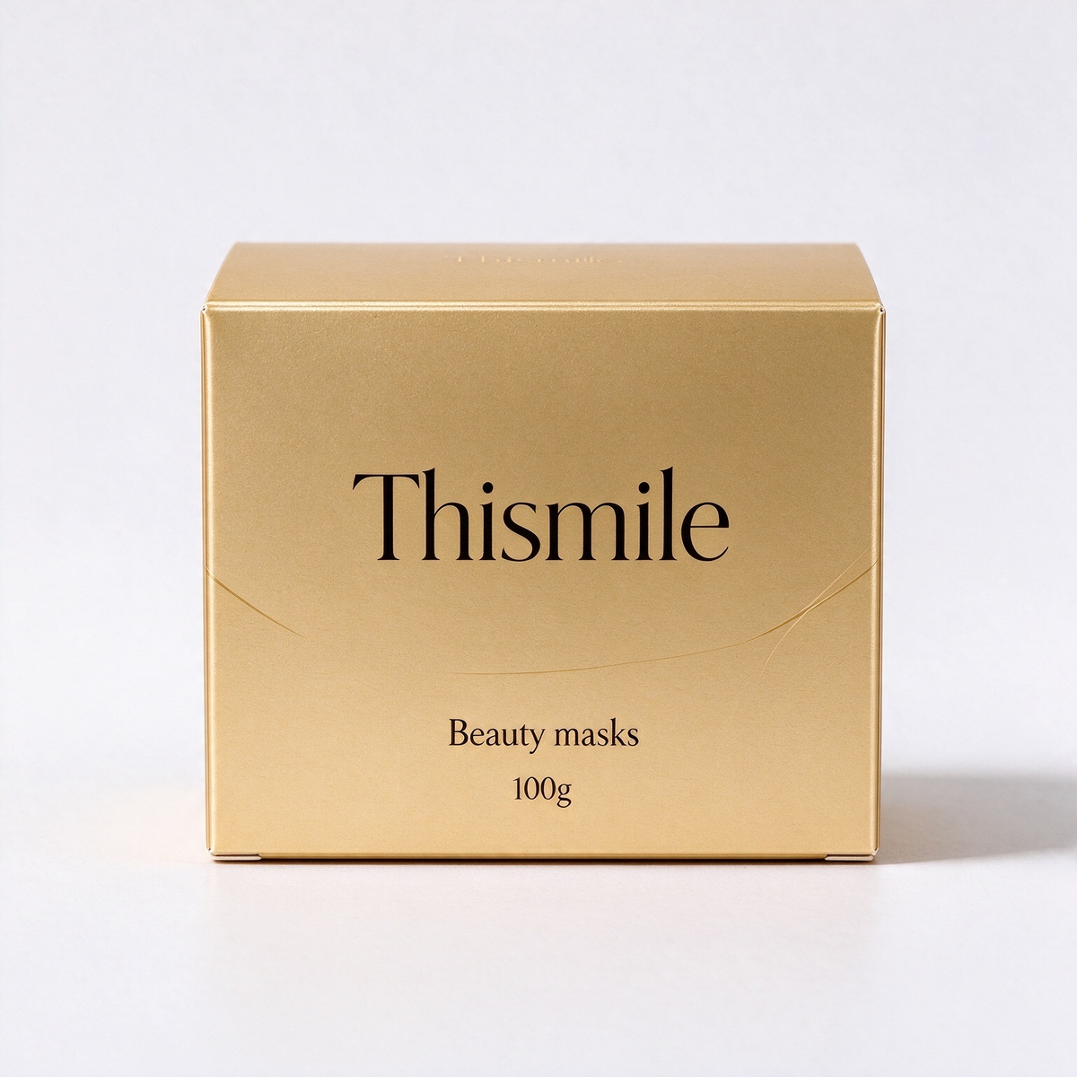 Thismile Beauty Mask 100g, Firming Brightening Nourishing Repair Spreadable Wash Off Facial Mask, Luxurious Golden Cream Texture, Anti Aging Mask for Dull Skin and Fine Lines, Suitable for All Skin Types