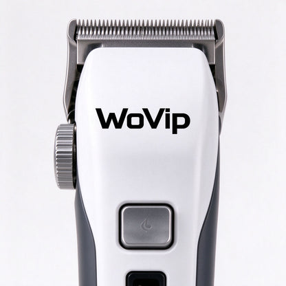WoVip Electric Hair Clippers, Adjustable Blade, Low Noise Long Runtime Rechargeable Hair Trimmer, Professional Hair Cutting Kit for Adults and Kids at Home