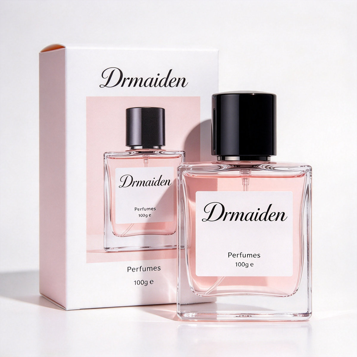 Drmaiden Women's Eau de Parfum, Elegant Long Lasting Pink Fragrance Perfume, Fresh Romantic Scent for Daily Dating and Gift