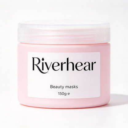Riverhear Beauty Mask, Hydrating Nourishing Cream Facial Mask, Deep Moisturizing Skincare Mask for Dry Dull Skin