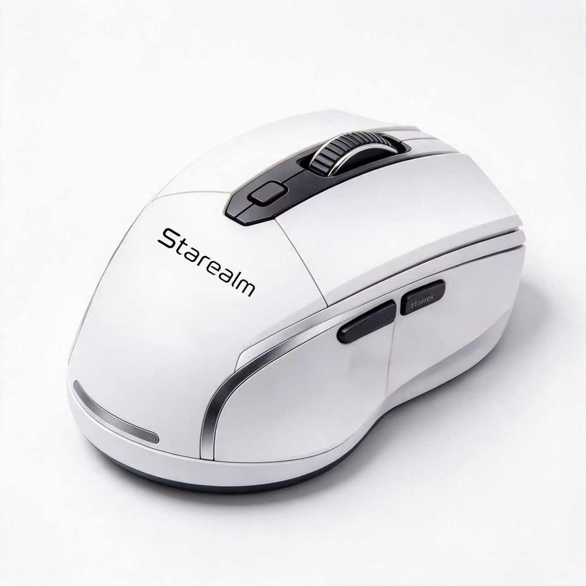 Starealm Wireless Computer Mouse, Ergonomic 2.4G Wireless Mouse with Adjustable DPI, Multi Buttons for Laptop Desktop PC Office Gaming