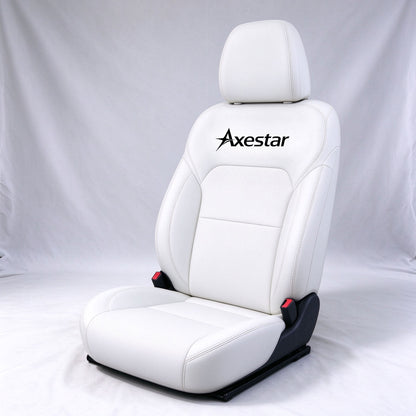 Axestar Car Seat Cover, Breathable Faux Leather Vehicle Seat Cushion, Ergonomic Auto Seat Protector for Sedan SUV Truck Interior Upgrade