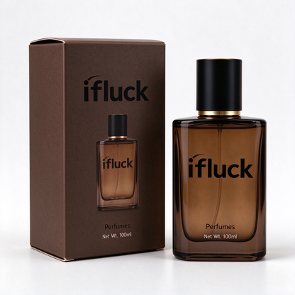 ifluck Men's Woody Perfume 100ml, Long Lasting Premium Eau de Toilette, Rich Woody Scent, Versatile Fragrance for Work, Dating and Business Occasions