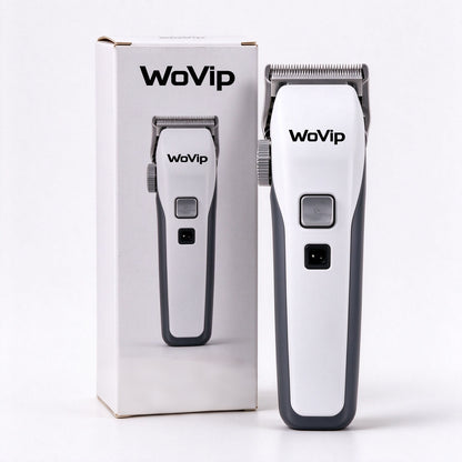 WoVip Electric Hair Clippers, Adjustable Blade, Low Noise Long Runtime Rechargeable Hair Trimmer, Professional Hair Cutting Kit for Adults and Kids at Home