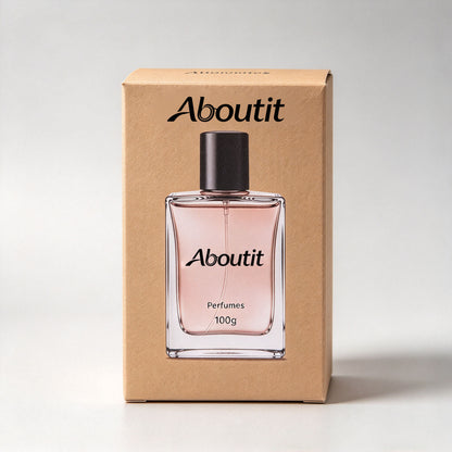 Aboutit Elegant Long Lasting Perfume for Women, Delicate Soft Fragrance Scent Spray, 100g Portable Glass Bottle Fragrance for Daily Dating and Gifting