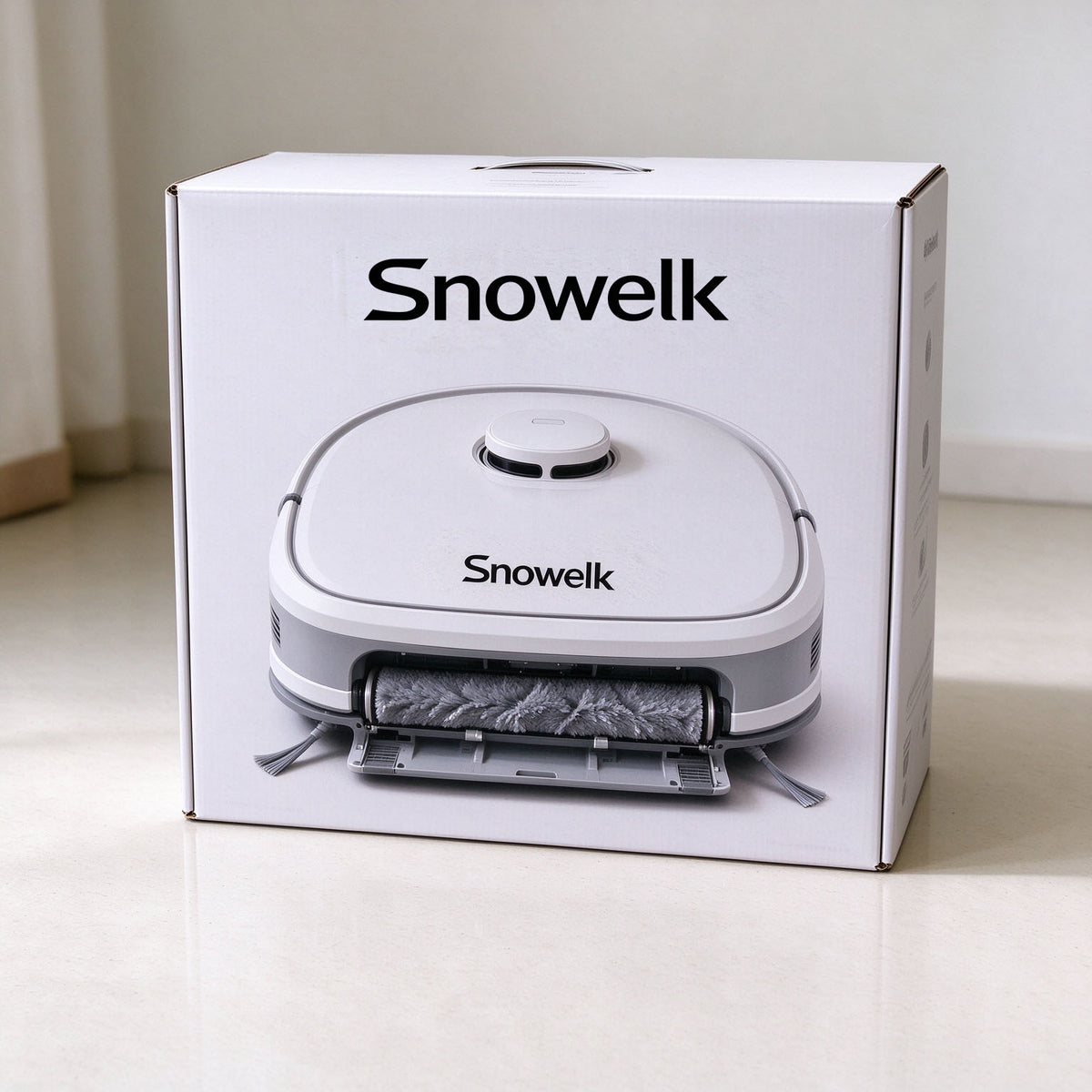 Snowelk Robotic Vacuum Cleaner, Smart Navigation Automatic Floor Mop Robot, Multi Surface Cleaning Robot Vacuum for Hardwood Tile Floors Pet Hair Dust Debris Home Cleaning
