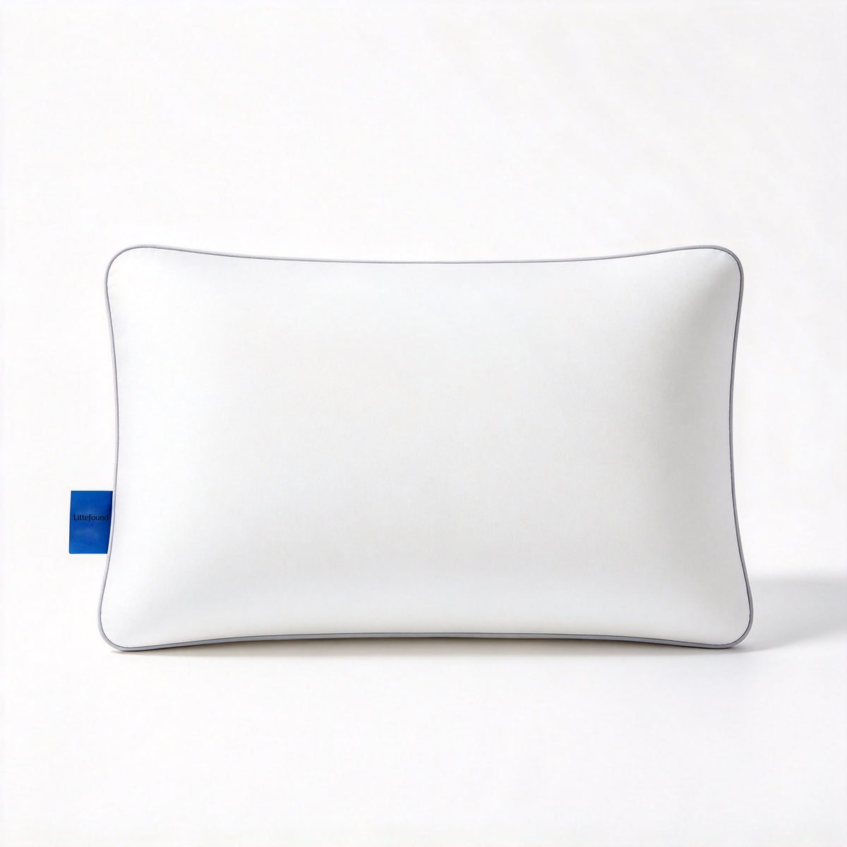 Littefound Memory Foam Pillow for Sleeping, Soft Support Cervical Pillow for Side Back Stomach Sleepers, Compressible Vacuum Packed for Convenient Shipping