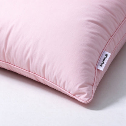 Woodthing Soft Bed Pillows for Sleeping Fluffy Support Pillow for Side Back Stomach Sleepers Hotel Quality Plush Pillow Compressed Packaging for Easy Shipping
