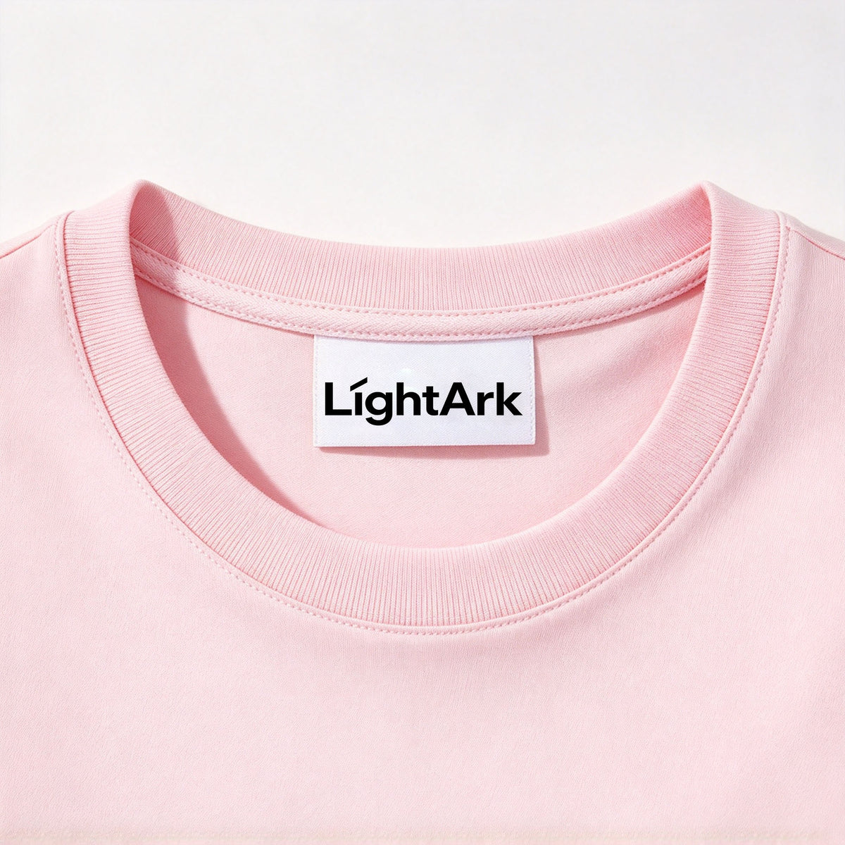 LightArk Womens Crew Neck Solid Short Sleeve T-Shirt, Soft Breathable Cotton Blend Basic Tee, Casual Everyday Top For Layering And Daily Outfits