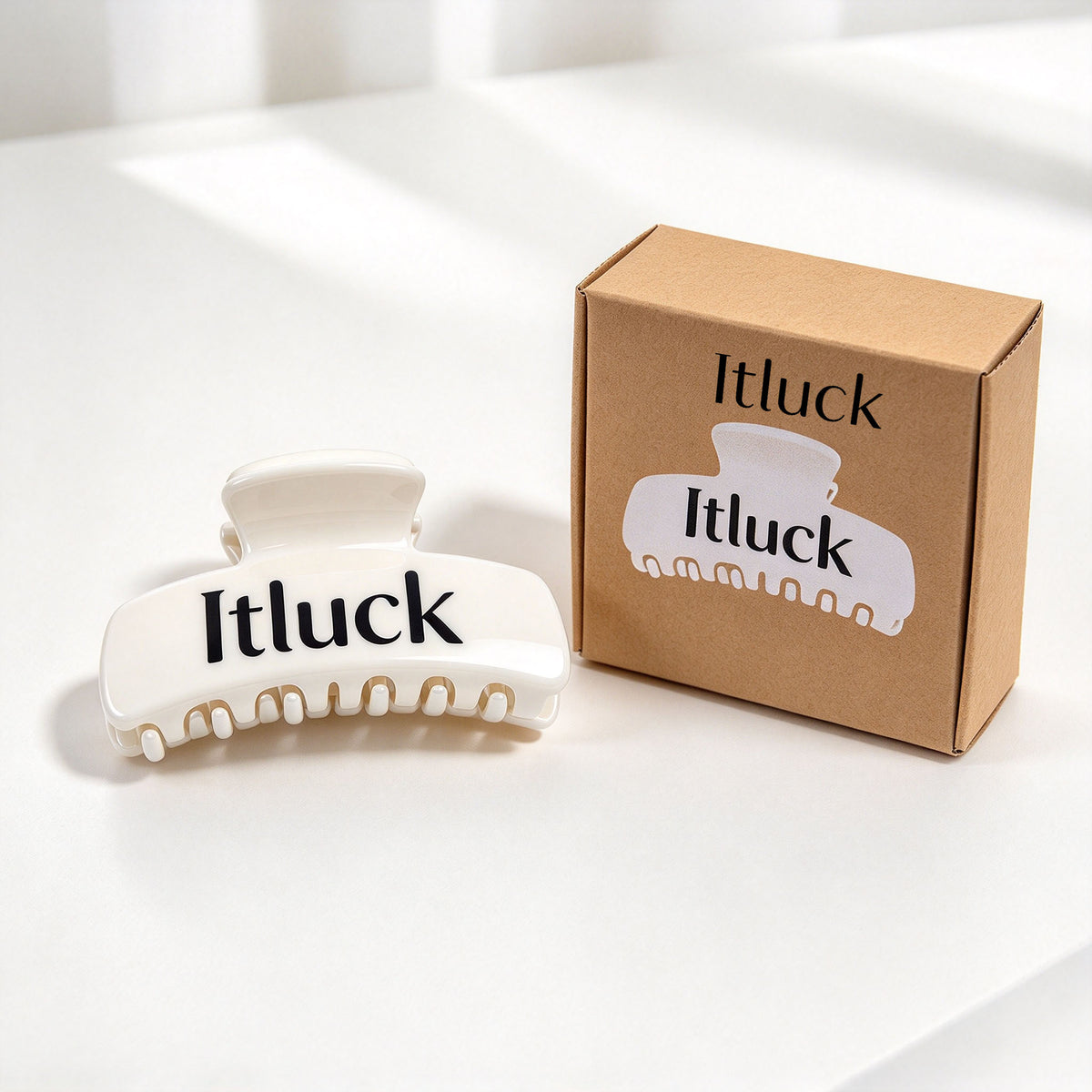 Itluck Hair Claw Clip, Large Non Slip Hair Barrettes for Thick Thin Hair, Fashion Styling Hair Accessories for Women and Girls
