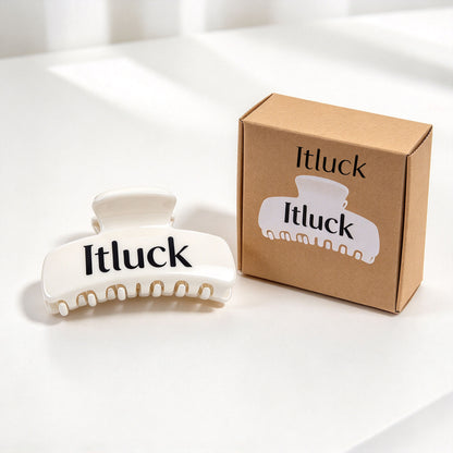 Itluck Hair Claw Clip, Large Non Slip Hair Barrettes for Thick Thin Hair, Fashion Styling Hair Accessories for Women and Girls