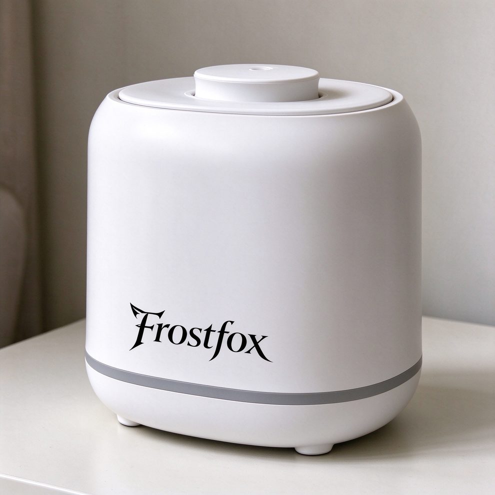 Frostfox Ultrasonic Cool Mist Humidifier, Top Fill Quiet Desktop Humid ...