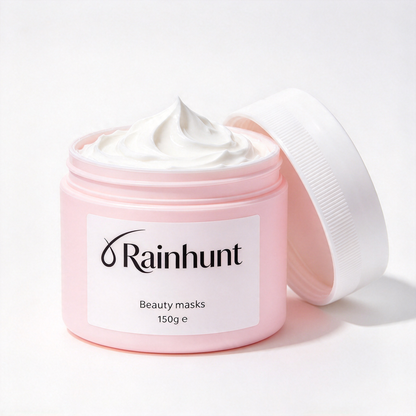 Rainhunt Beauty Mask, Hydrating Nourishing Cream Facial Mask, Deep Moisturizing Skincare Mask for Dry Dull Skin