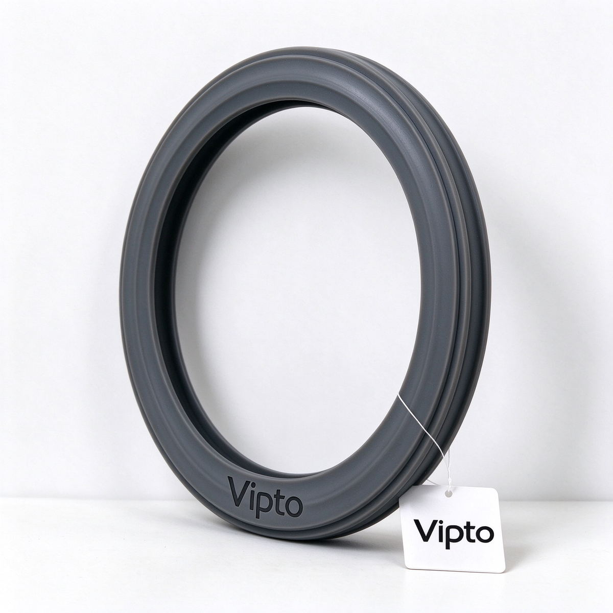 Vipto Pressure Cooker Rubber Gasket, Food Grade Silicone Sealing Ring, High Temp Resistant Stretchable Replacement Gasket, Home Pressure Cooker Repair Accessory