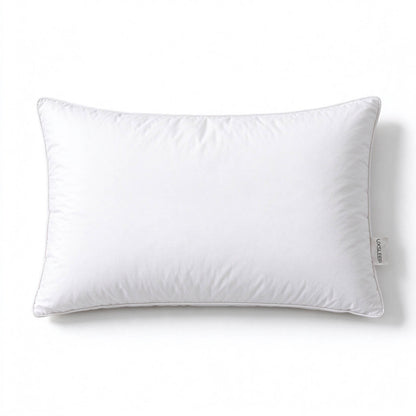UXSLEEP Premium Bed Pillow for Sleeping, Soft Fluffy Support Pillow for Side Back and Stomach Sleepers, Breathable Skin Friendly Pillow for Bedroom Guest Room Hotel, Standard Size, Vacuum Compressed Shipping