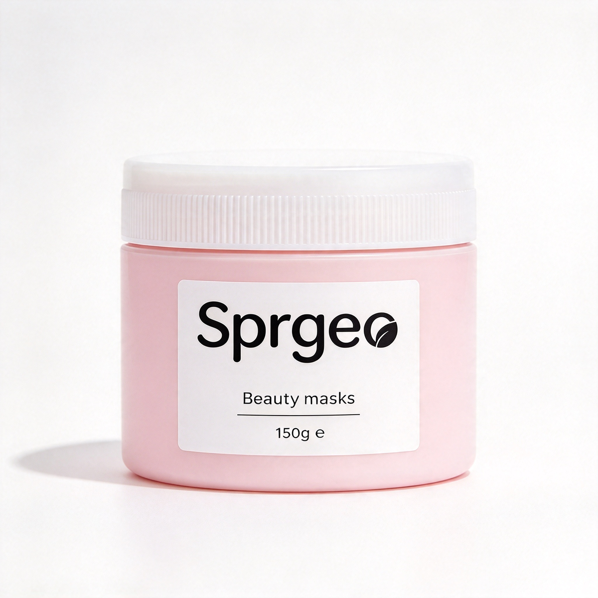 Sprgeo Beauty Mask, Hydrating Nourishing Cream Facial Mask, Deep Moisturizing Skincare Mask for Dry Dull Skin