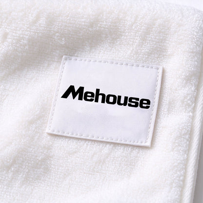 Mehouse White Soft Absorbent Towel, Skin Friendly Lint Free Cotton Hand Towel, Thick Large Towel for Bathroom Face and Body Drying