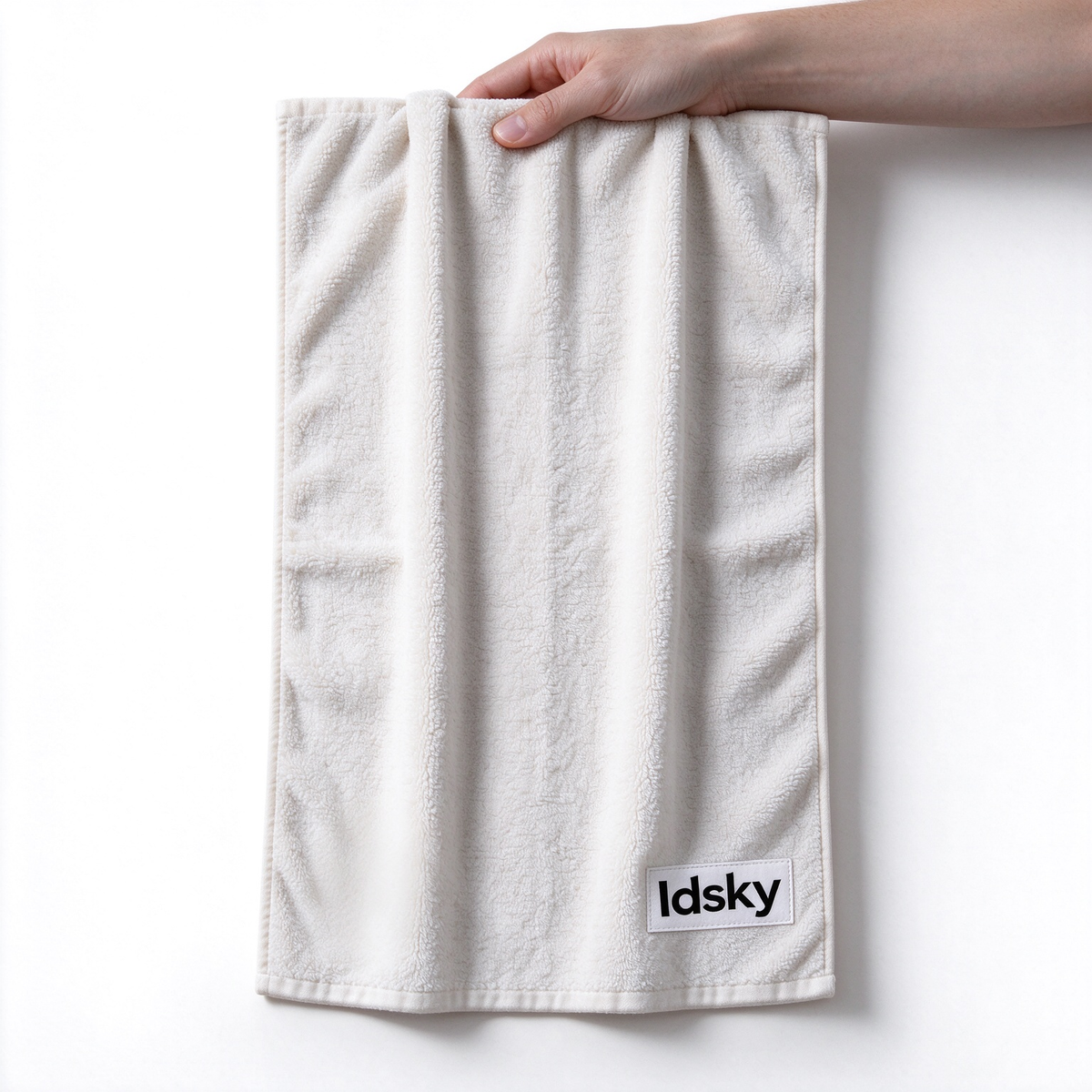 Idsky Ultra Soft Coral Fleece Hand Towel, Highly Absorbent Quick Drying Towel for Bathroom Kitchen Gym, Lightweight Plush Towel for Daily Shower Face Washing