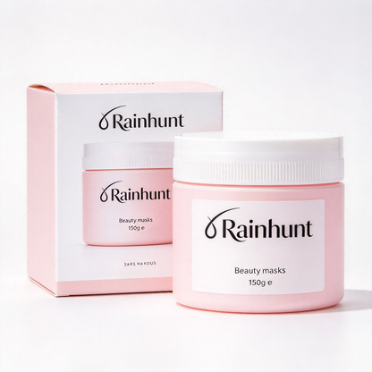 Rainhunt Beauty Mask, Hydrating Nourishing Cream Facial Mask, Deep Moisturizing Skincare Mask for Dry Dull Skin