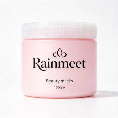 Rainmeet Beauty Mask, Hydrating Nourishing Cream Facial Mask, Deep Moisturizing Skincare Mask for Dry and Dull Skin