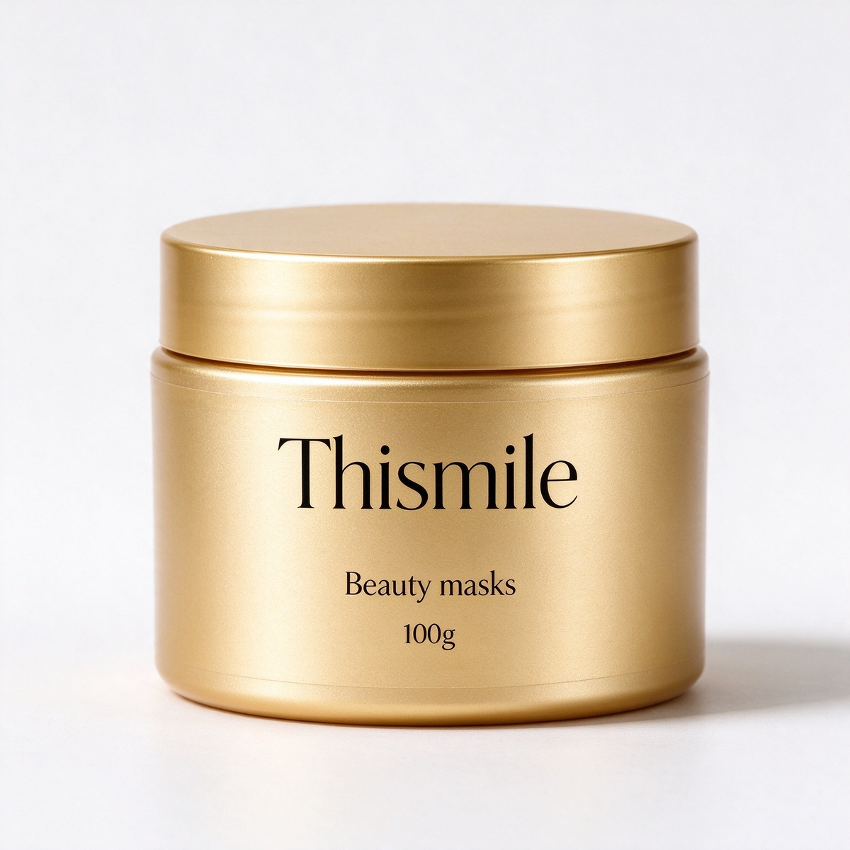 Thismile Beauty Mask 100g, Firming Brightening Nourishing Repair Spreadable Wash Off Facial Mask, Luxurious Golden Cream Texture, Anti Aging Mask for Dull Skin and Fine Lines, Suitable for All Skin Types