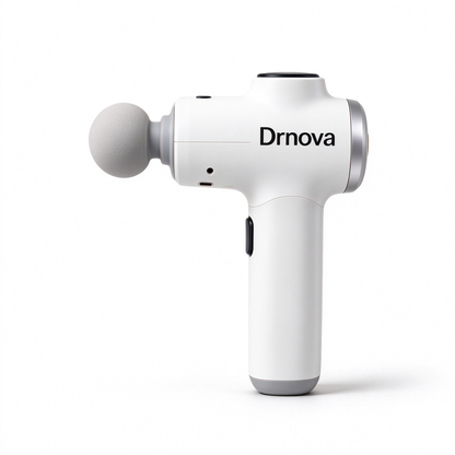 Drnova Portable Mini Massage Gun Deep Tissue Percussion Massager for Muscle Relief Rechargeable Handheld Massage Device for Gym Workout Office Home Relaxation