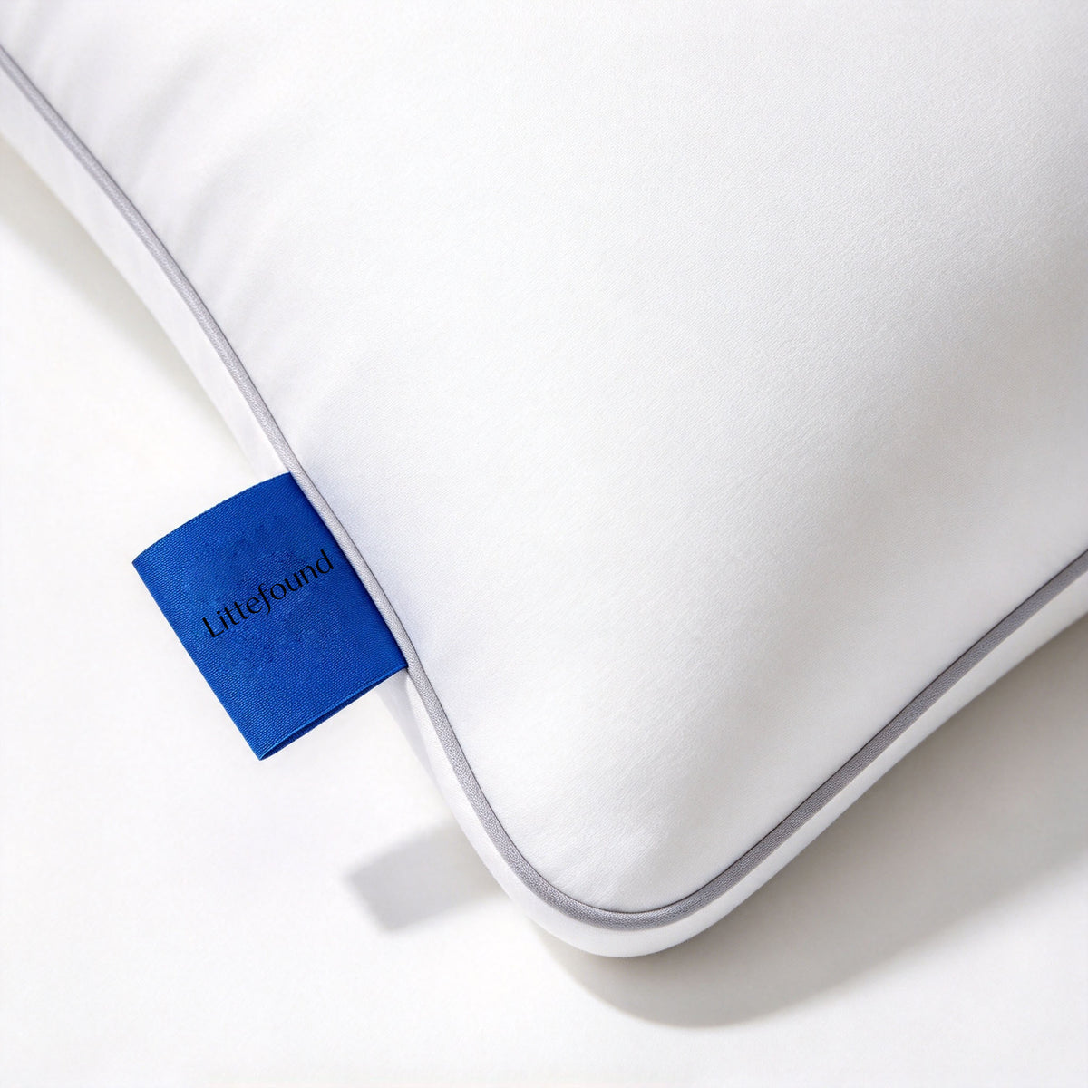 Littefound Memory Foam Pillow for Sleeping, Soft Support Cervical Pillow for Side Back Stomach Sleepers, Compressible Vacuum Packed for Convenient Shipping