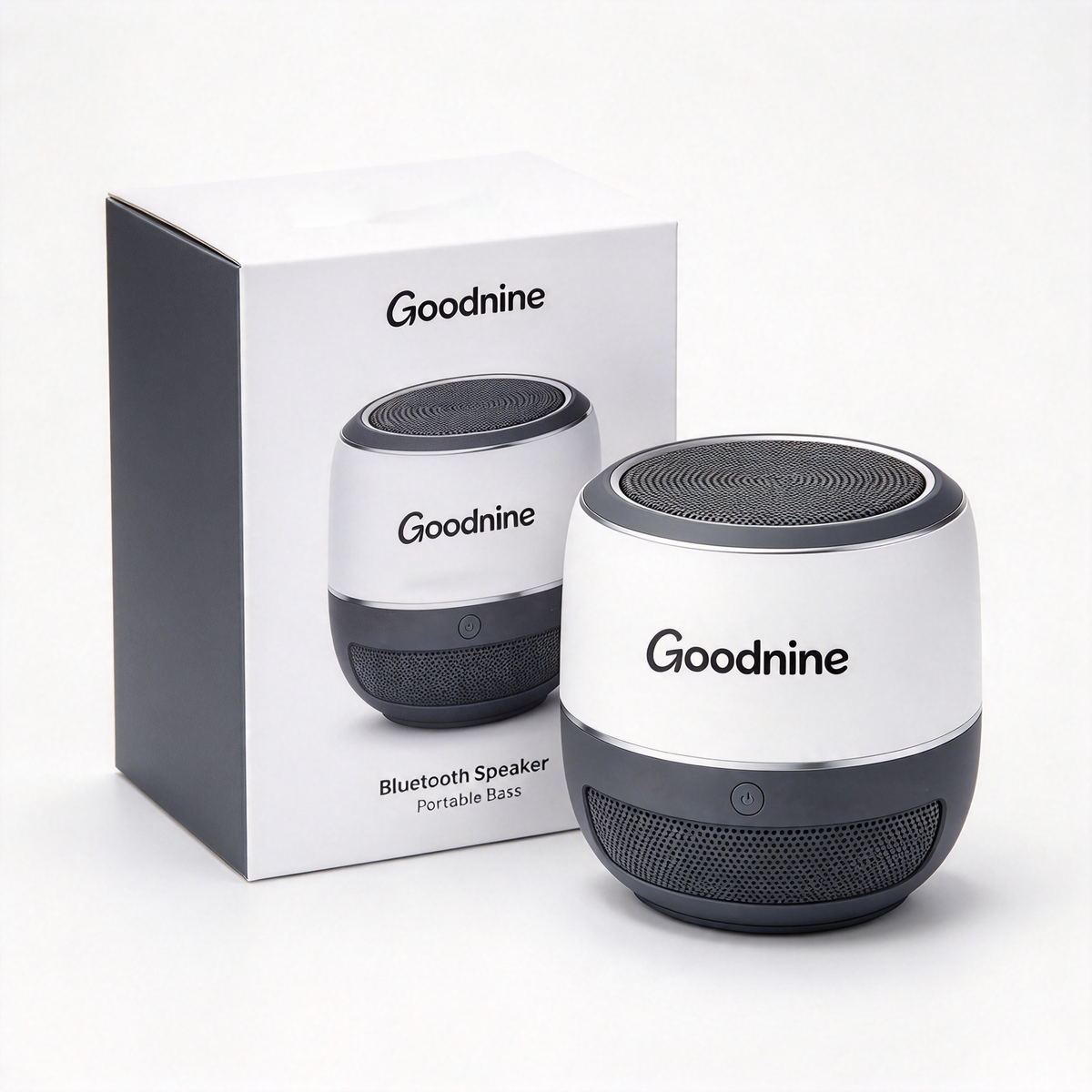 Goodnine Portable Bluetooth Speaker, Mini Wireless Speaker with Powerful Bass for Home Party Camping Travel