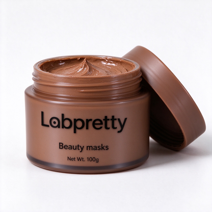 Labpretty Deep Cleansing Clay Mask 100g, Oil Control Smearing Beauty Mask, Refine Pores, Hydrating Non-Drying Facial Mask for Skin Care