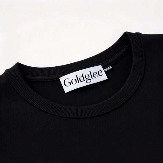 Goldglee Women's Long Sleeve Crew Neck Bodycon Mini Dress, Slim Fit Ribbed Knit Short Dress for Club Evening Party Daily Wear